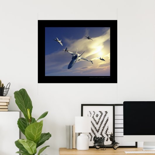 Het vriendin La petite amie Poster (Thuiskantoor)