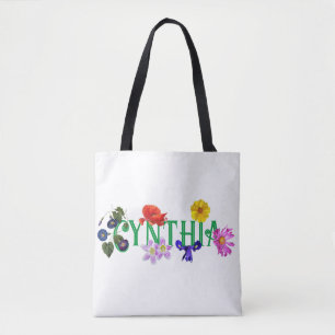 Het Vriendin 'Wildflower' Canvas tas