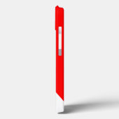 Het vrij duiken duikt Vlag Case-Mate iPhone Case (Achterkant / Links)