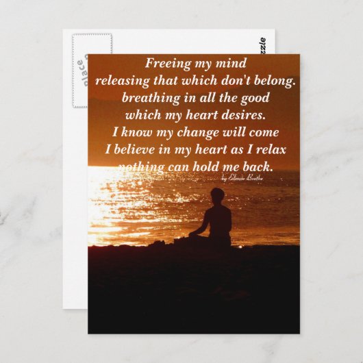 Het vrijgeven_ Briefkaart (Voorkant / Achterkant)