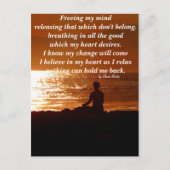 Het vrijgeven_ Briefkaart (Voorkant)