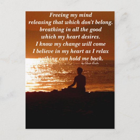 Het vrijgeven_ Briefkaart (Voorkant)