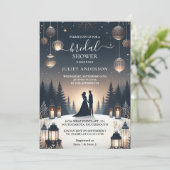 Het Vrijgezellenfeest is sneeuwhelder wintergroen Kaart (Staand voorkant)