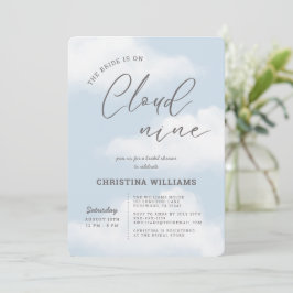 Het Vrijgezellenfeest van Cloud Nine Blue Kaart