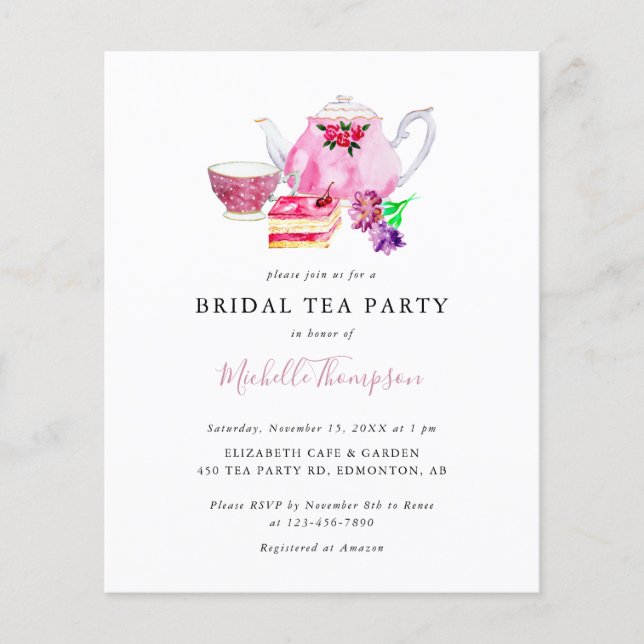Het Vrijgezellenfeest van de begroting Tea Party r (Voorkant)