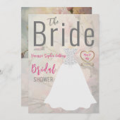 Het Vrijgezellenfeest van de Bride Kaart (Voorkant / Achterkant)