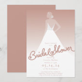 Het Vrijgezellenfeest van de Bride Kaart (Voorkant / Achterkant)