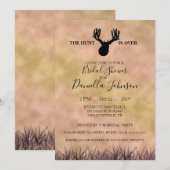 Het Vrijgezellenfeest van de Hunt is over het huwe Kaart (Voorkant / Achterkant)