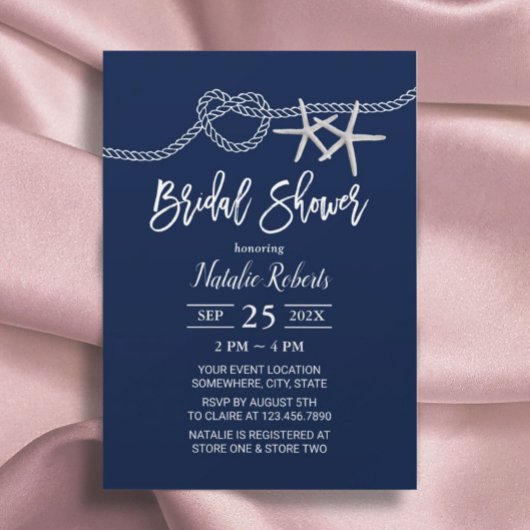 Het Vrijgezellenfeest van de Knot Beach Starfish N Kaart