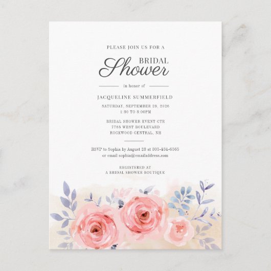 Het Vrijgezellenfeest van de Waterverf van het man Uitnodiging Briefkaart (Voorkant)