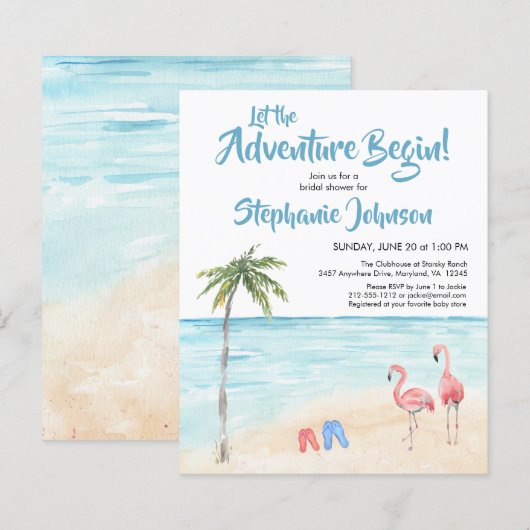 Het Vrijgezellenfeest van het Adventure van de Bea (Voorkant / Achterkant)