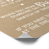 Het vrijgezellenfeest van het clothespin-spel is e poster (Hoek)