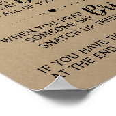 Het vrijgezellenfeest van het clothespin-spel is e poster (Hoek)