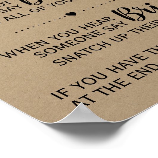 Het vrijgezellenfeest van het clothespin-spel is e poster (Hoek)