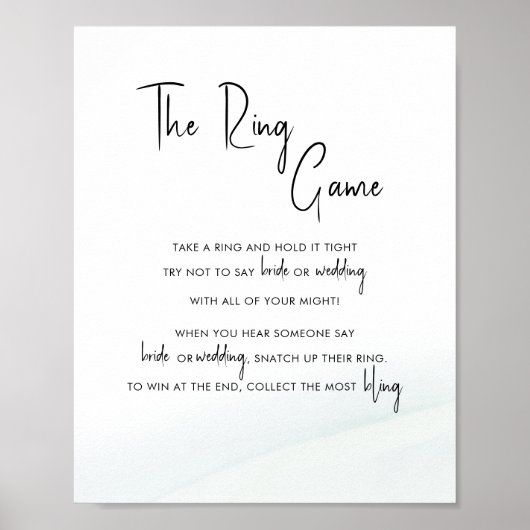 Het Vrijgezellenfeest van het Spel van de Ring Zac Poster (Voorkant)