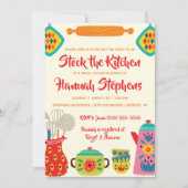 Het Vrijgezellenfeest van Kitchen Kaart (Voorkant)