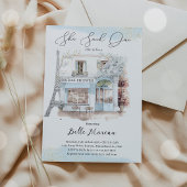 Het Vrijgezellenfeest van Parisian zei dat ze Oui  Kaart