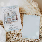 Het Vrijgezellenfeest van Parisian zei dat ze Oui  Kaart