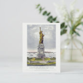 Het Vrijheidsbeeld, Het grote Bartholdi-beeld Briefkaart (Staand voorkant)