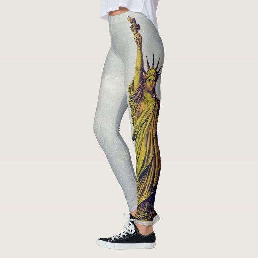 Het Vrijheidsbeeld, Het grote Bartholdi-beeld Leggings (Links)