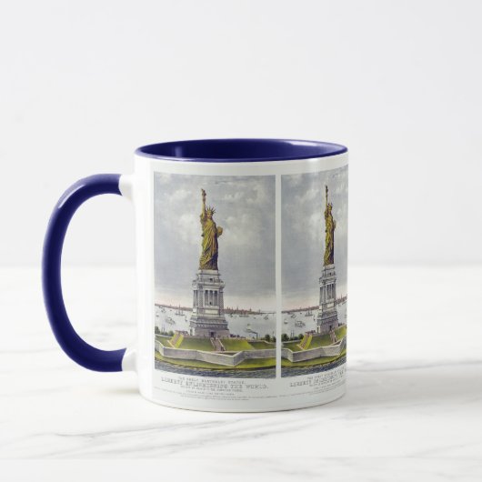 Het Vrijheidsbeeld, Het grote Bartholdi-beeld Mok (Links)