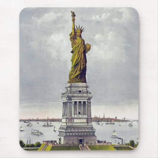 Het Vrijheidsbeeld, Het grote Bartholdi-beeld Muismat (Voorkant)