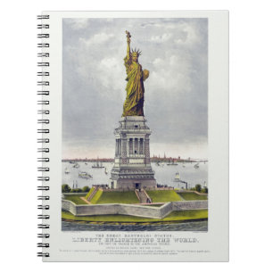 Het Vrijheidsbeeld, Het grote Bartholdi-beeld Notitieboek