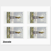 Het Vrijheidsbeeld, Het grote Bartholdi-beeld Rechthoekige Sticker (Vel)