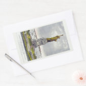 Het Vrijheidsbeeld, Het grote Bartholdi-beeld Rechthoekige Sticker (Envelop)