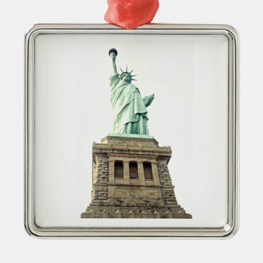 Het Vrijheidsbeeld Metalen Ornament (Voorkant)
