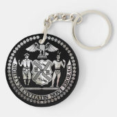 Het Vrijheidsbeeld, NY Sleutelhanger (Achterkant)