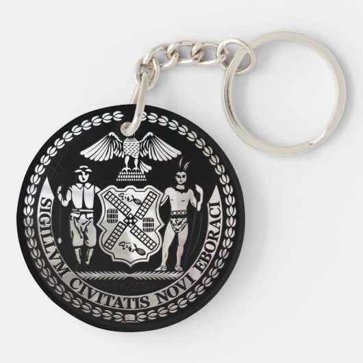 Het Vrijheidsbeeld, NY Sleutelhanger (Achterkant)