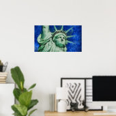 Het Vrijheidsbeeld Poster (Thuiskantoor)