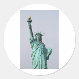 Het Vrijheidsbeeld Ronde Sticker