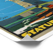 Het  Vrijheidsbeeld van 1920 Poster (Hoek)