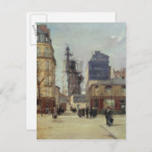 Het Vrijheidsbeeld van Bartholdi Briefkaart (Voorkant / Achterkant)