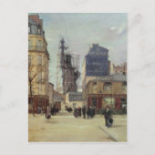 Het Vrijheidsbeeld van Bartholdi Briefkaart (Voorkant)