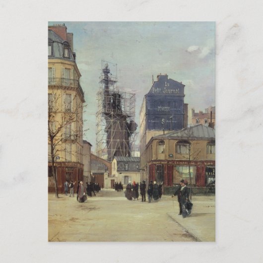 Het Vrijheidsbeeld van Bartholdi Briefkaart (Voorkant)