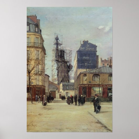 Het Vrijheidsbeeld van Bartholdi Poster (Voorkant)