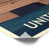 Het  Vrijheidsbeeld van New York Poster (Hoek)