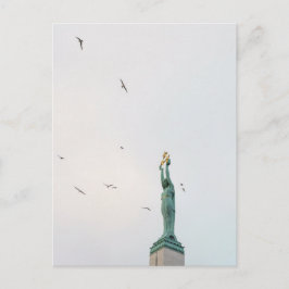Het vrijheidsmonument in Riga, Letland Briefkaart