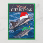 Het vrolijke briefkaart van het Mamma van Kerstmis (Voorkant)