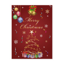 Het vrolijke Briefkaart van Kerstmis