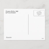 Het vrolijke Briefkaart van Kerstmis (Achterkant)