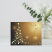 Het vrolijke Briefkaart van Kerstmis (Staand voorkant)