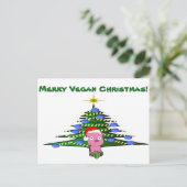 Het vrolijke Briefkaart van Kerstmis van de (Staand voorkant)