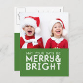 HET VROLIJKE EN HELDERE BRIEFKAART VAN DE FOTO VAN (Voorkant / Achterkant)