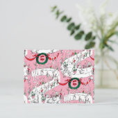 Het vrolijke kerstfeest van de Whos Briefkaart (Staand voorkant)