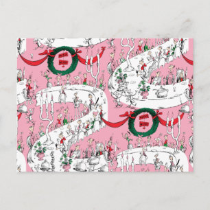 Het vrolijke kerstfeest van de Whos Briefkaart