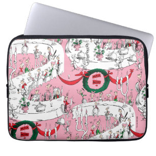 Het vrolijke kerstfeest van de Whos Laptop Sleeve